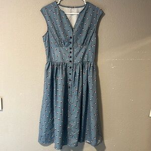 Dress ordered from Amazon wore for a tea party.